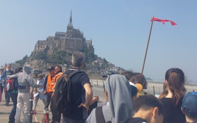 Pèlerins d’un jour au Mont st Michel